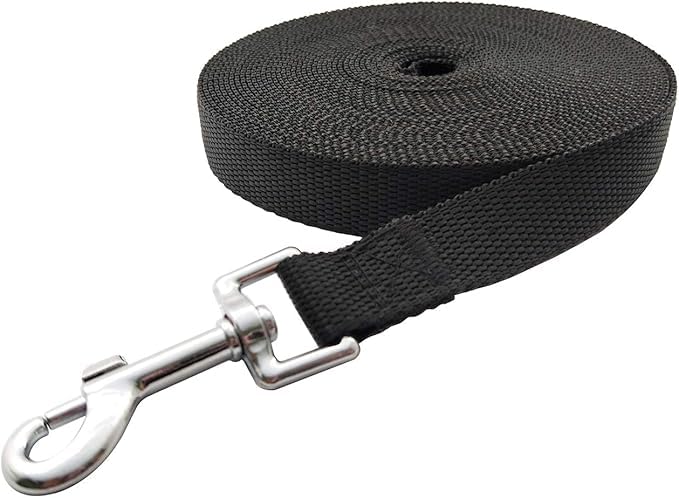Mandao longe dressage chien nylon 30 pieds idéale pour espaces ouverts