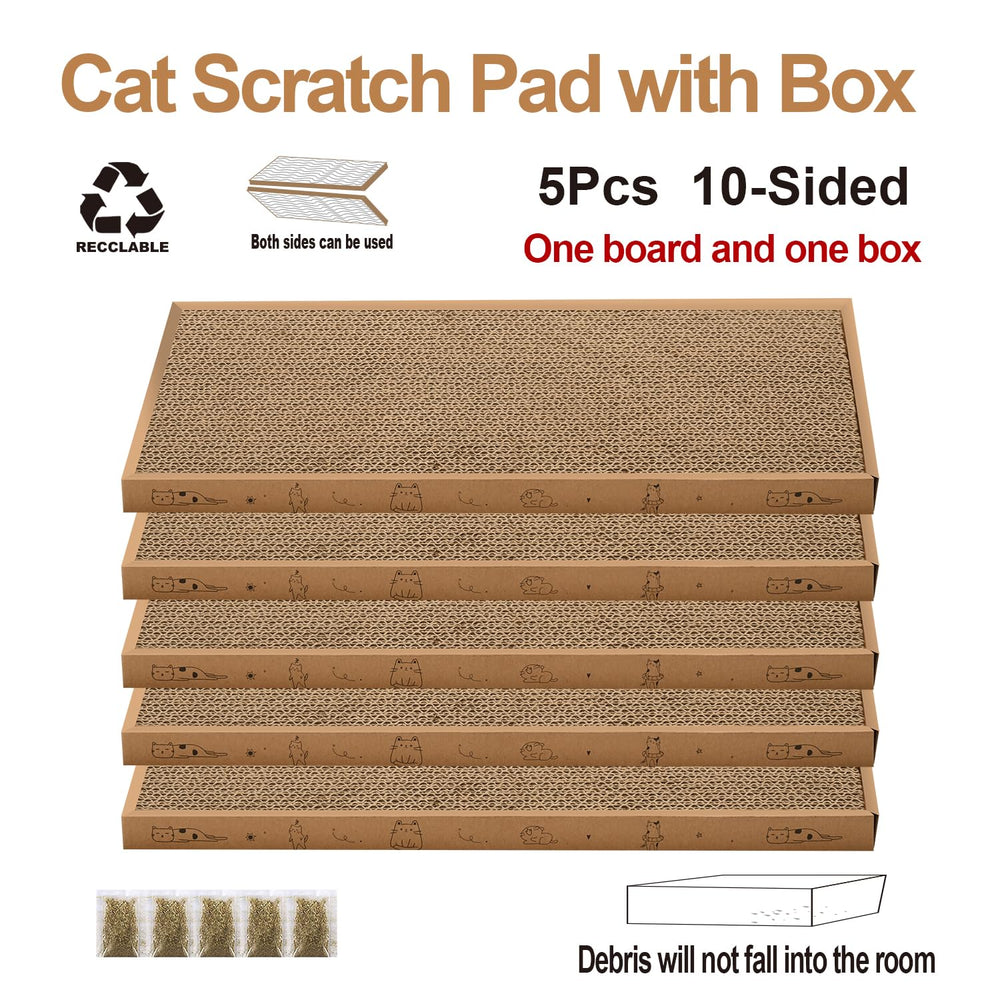 Carton durable pour grattoir chat Mankaide, fois multi-utilisation et long-lasting.