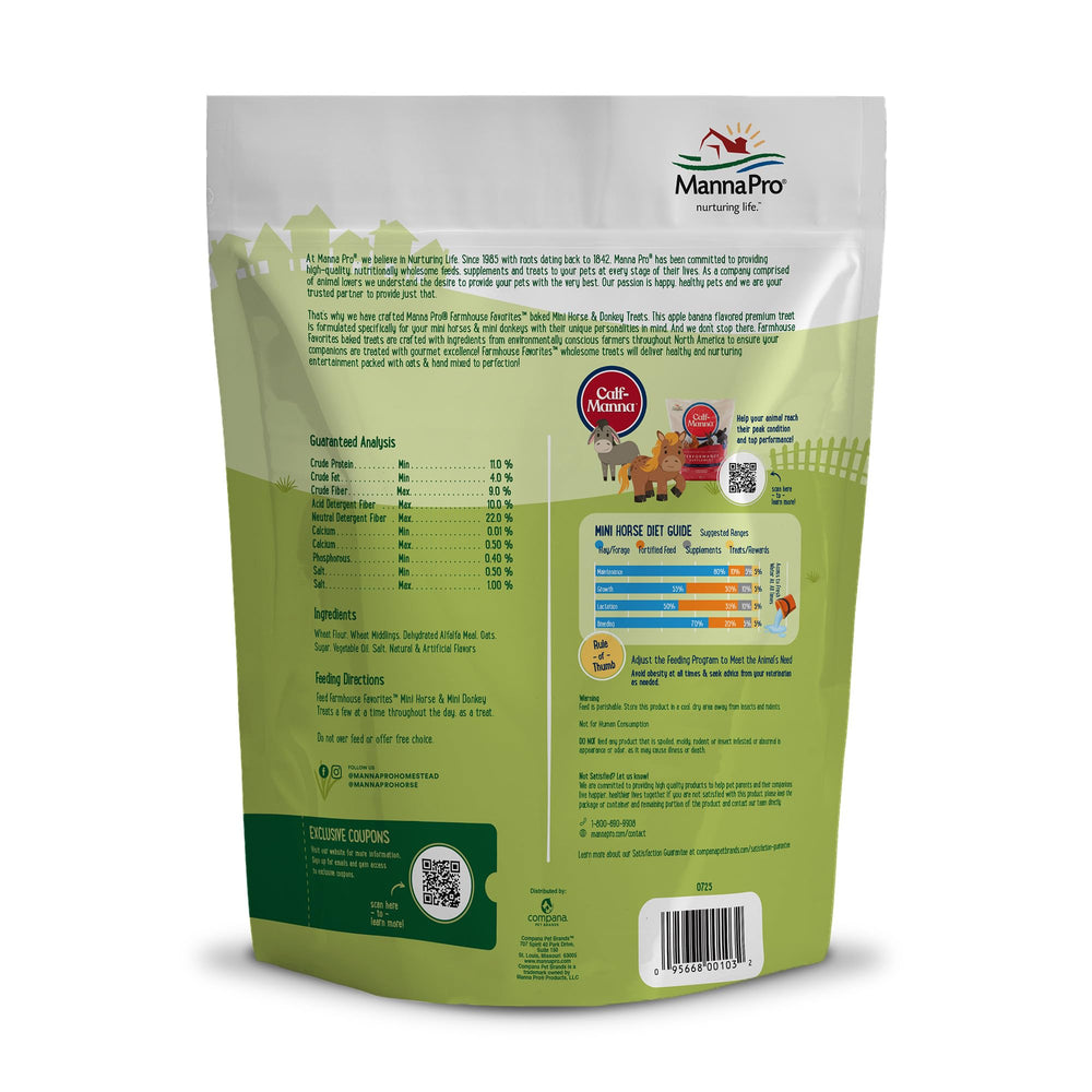 Utilisation quotidienne Farmhouse Favorites pour mini ane et mini cheval.