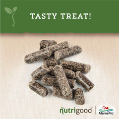 Manna Pro NutriGood Snax sans sucre ajouté, option saine pour le bien-être équin.