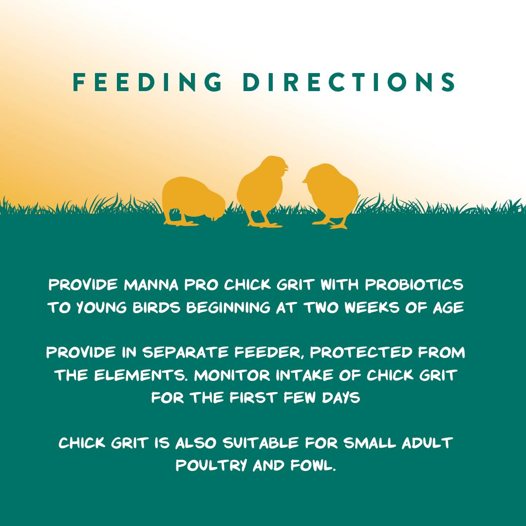Manna Pro – grains et granulés favorisant l’absorption des nutriments.