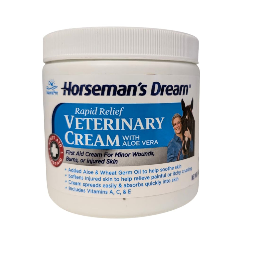 Manna Pro Corona Crème vétérinaire — pot cheval, zones sensibles et petites plaies.