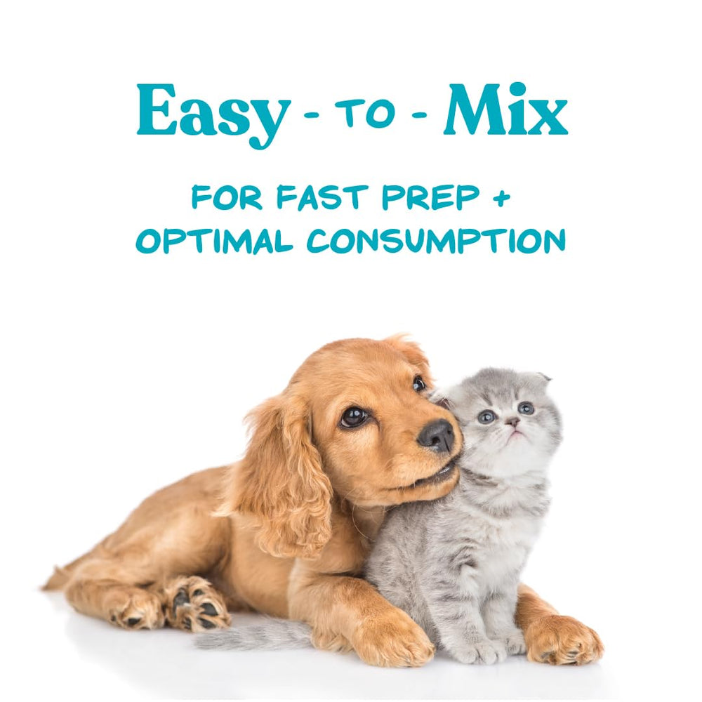 Mélange facile Nurse All, préparation rapide pour nourrir les jeunes animaux.