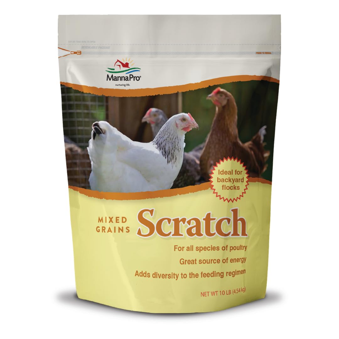 Manna Pro Ultimate Chicken Scratch – Mélange de grains pour énergie naturelle