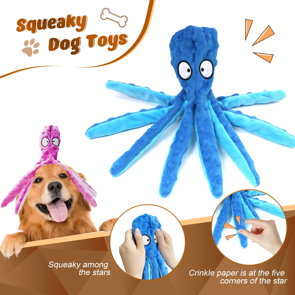 Jouet pieuvre MANOPAWS siffleur pour jeux interactifs