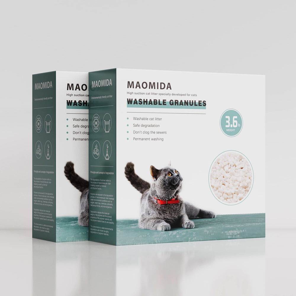 Maomida se dissout dans le système septique sans poussière.