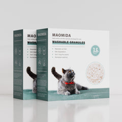 Maomida se dissout dans le système septique sans poussière.