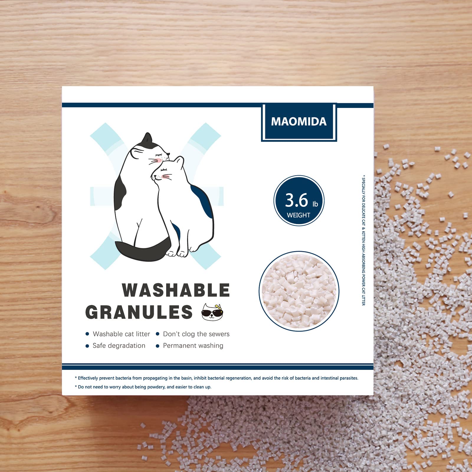 MAOMIDA récharges Cat Genie compatibles faciles à insérer dans le système.