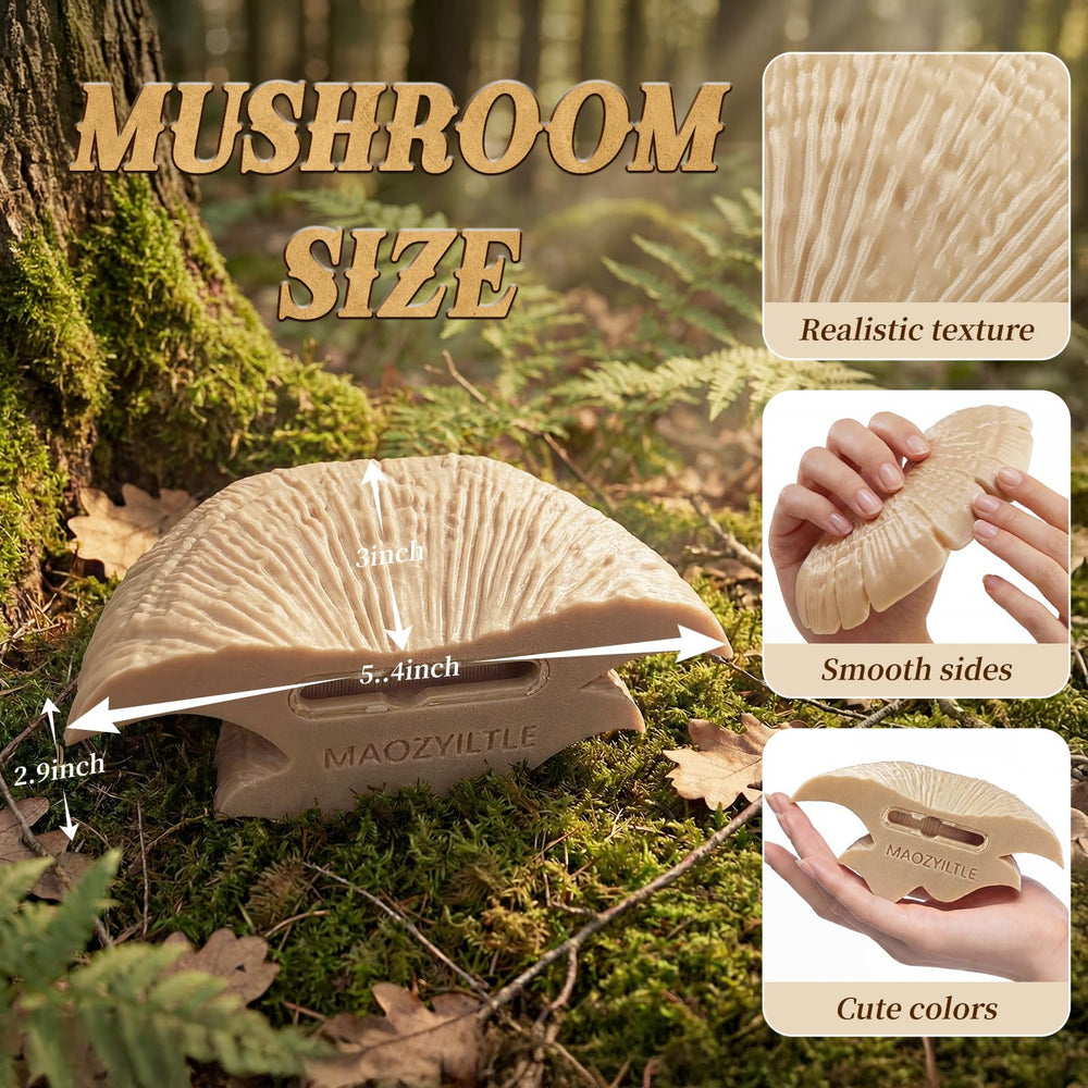 Maozyiltle Mushroom Ledge, accessoire terrarium: plateforme d’escalade sûre.