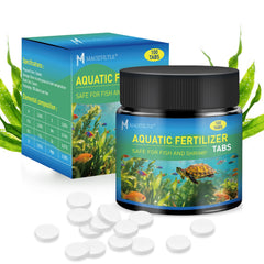 Pastilles racines Maozyiltle – emballage pratique pour démarrage rapide d’un aquarium planté.