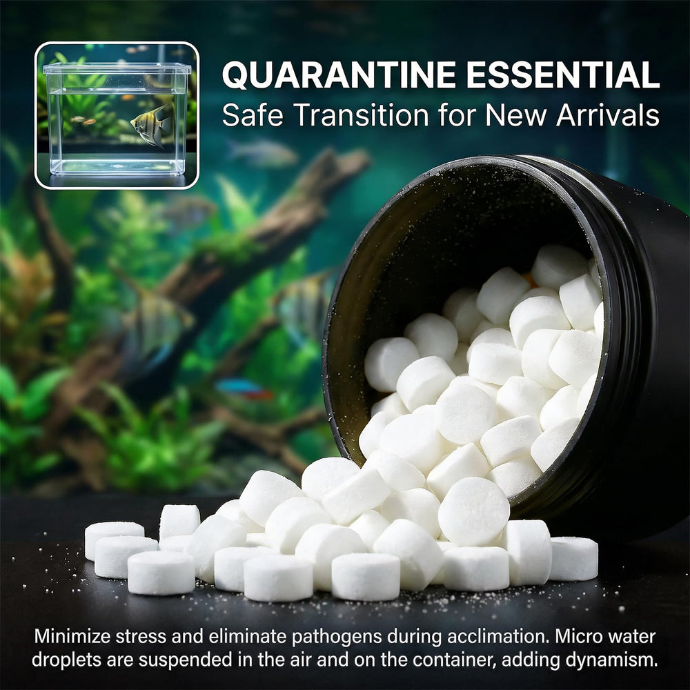 MAQIHAN Sel d’aquarium minéraux calcium magnésium pour la vitalité des poissons.