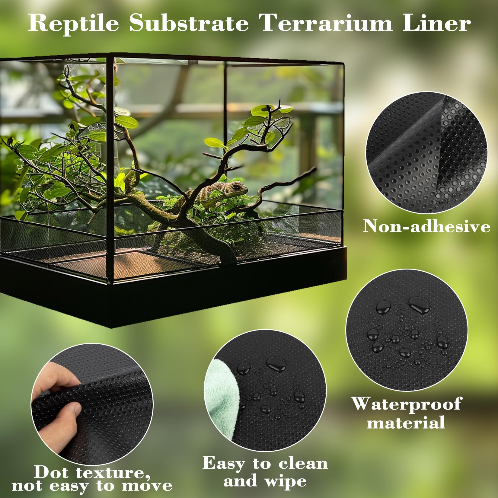MAQIHAN Tapis-texture stable, friction pour éviter les sorties