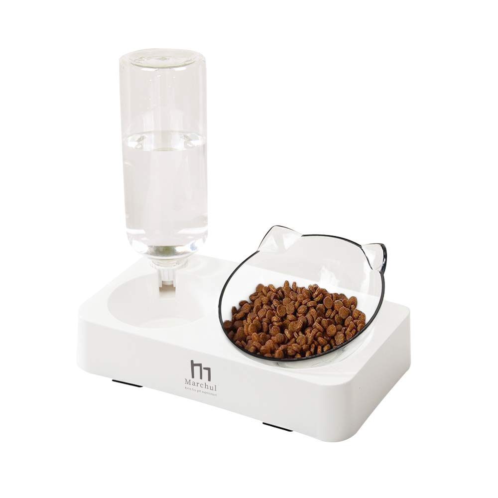Bol chat Marchul élevé à 15 degres pour un repas plus confortable.
