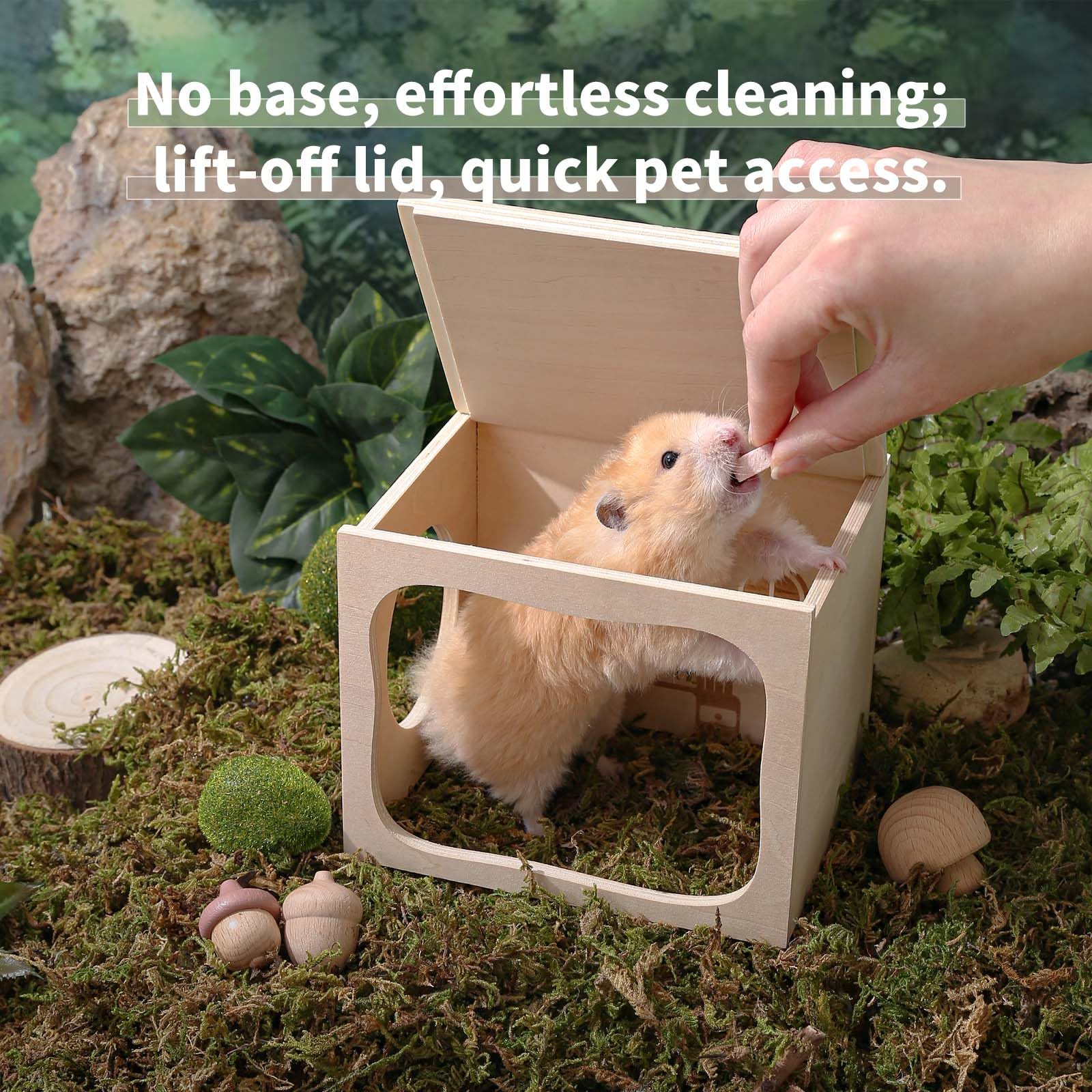 Habitat polyvalent Marchul Hideout, abri et espace de jeu pour petits animaux.