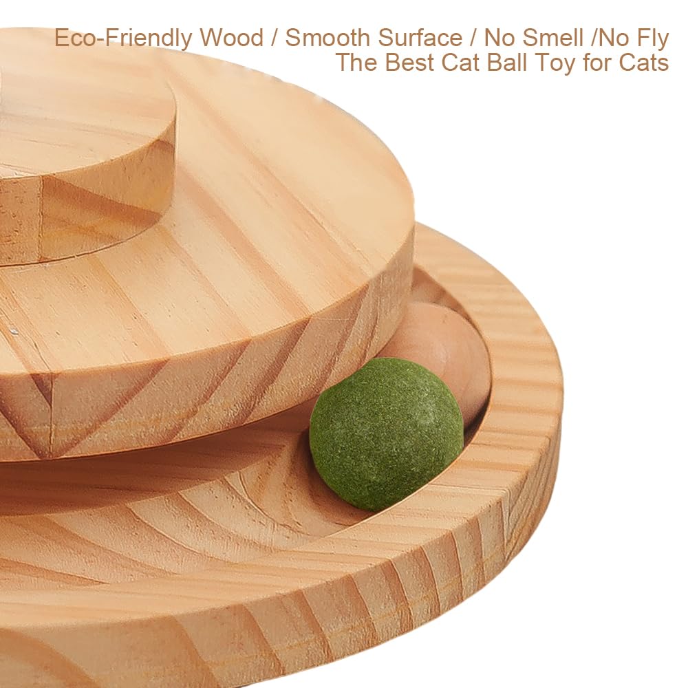 Marchul puzzle-chat-balle-lente-en-bois: récompenses progressives et jeu durable.