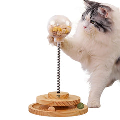 Marchul puzzle-chat-distributeur-nourriture: distributeur sain et interactif pour chats d'intérieur.