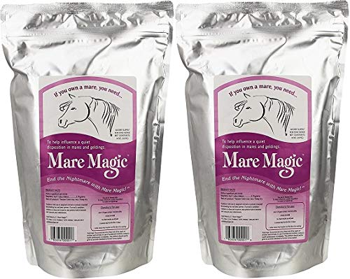 Mare Magic: bouteille de compléments calmes pour jument, favorise une attitude plus sereine lors des soins.