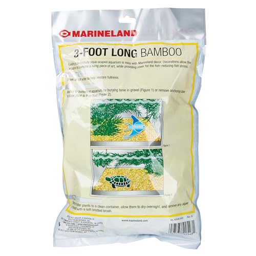 Marineland Bambou 3 pieds – parfait pour terrarium, aspect naturel et entretien facile