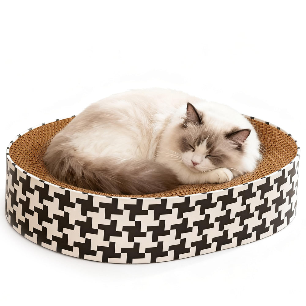 Markarbarka meuble chat interieur, solution polyvalente pour salon ou chambre.