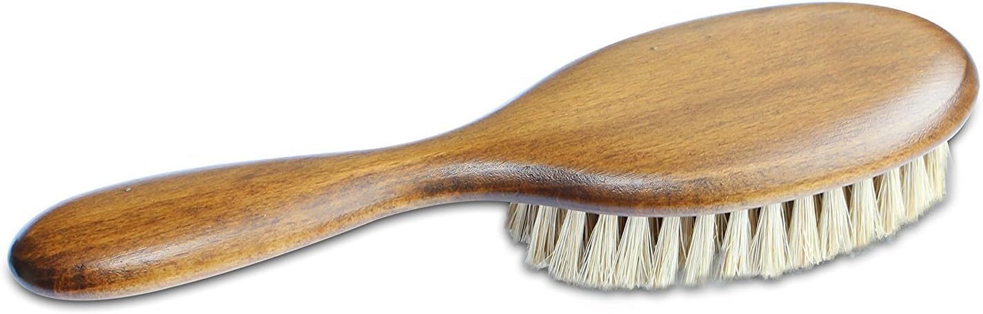 Manche en bois ergonomique Mars Coat King offrant un toilettage confortable au chat