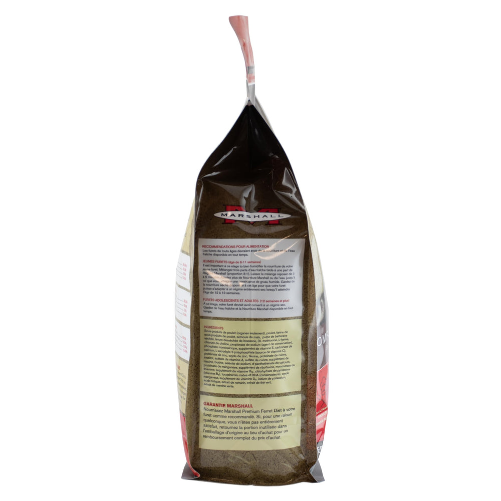 Marshall Premium Ferret Diet – formulation approuvée par vétérinaires pour les furets
