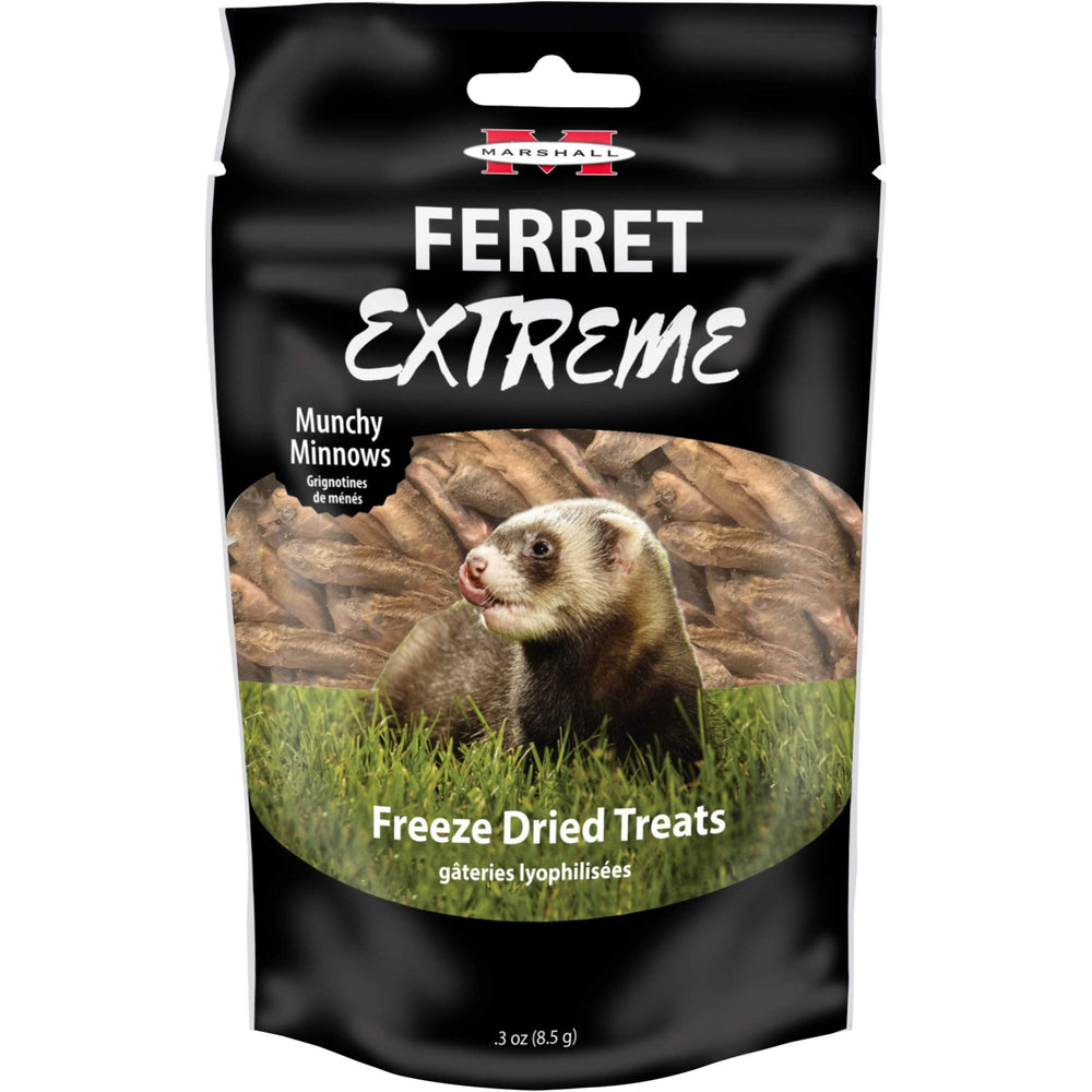 Sans céréales, friandise naturelle pour le bien-être des furets.