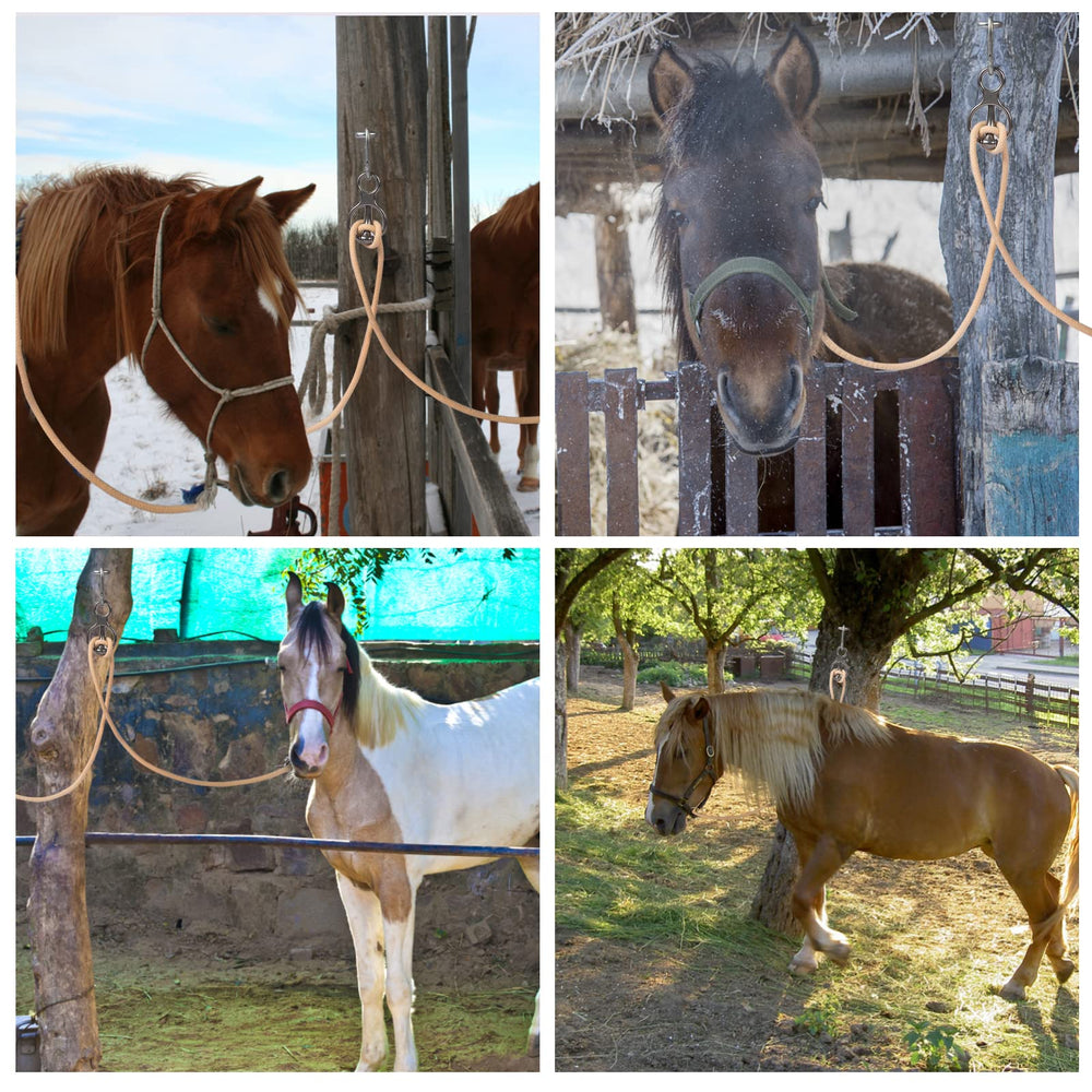 Martx Securite Attache Cheval Blocker, réduit les tirages et les risques.