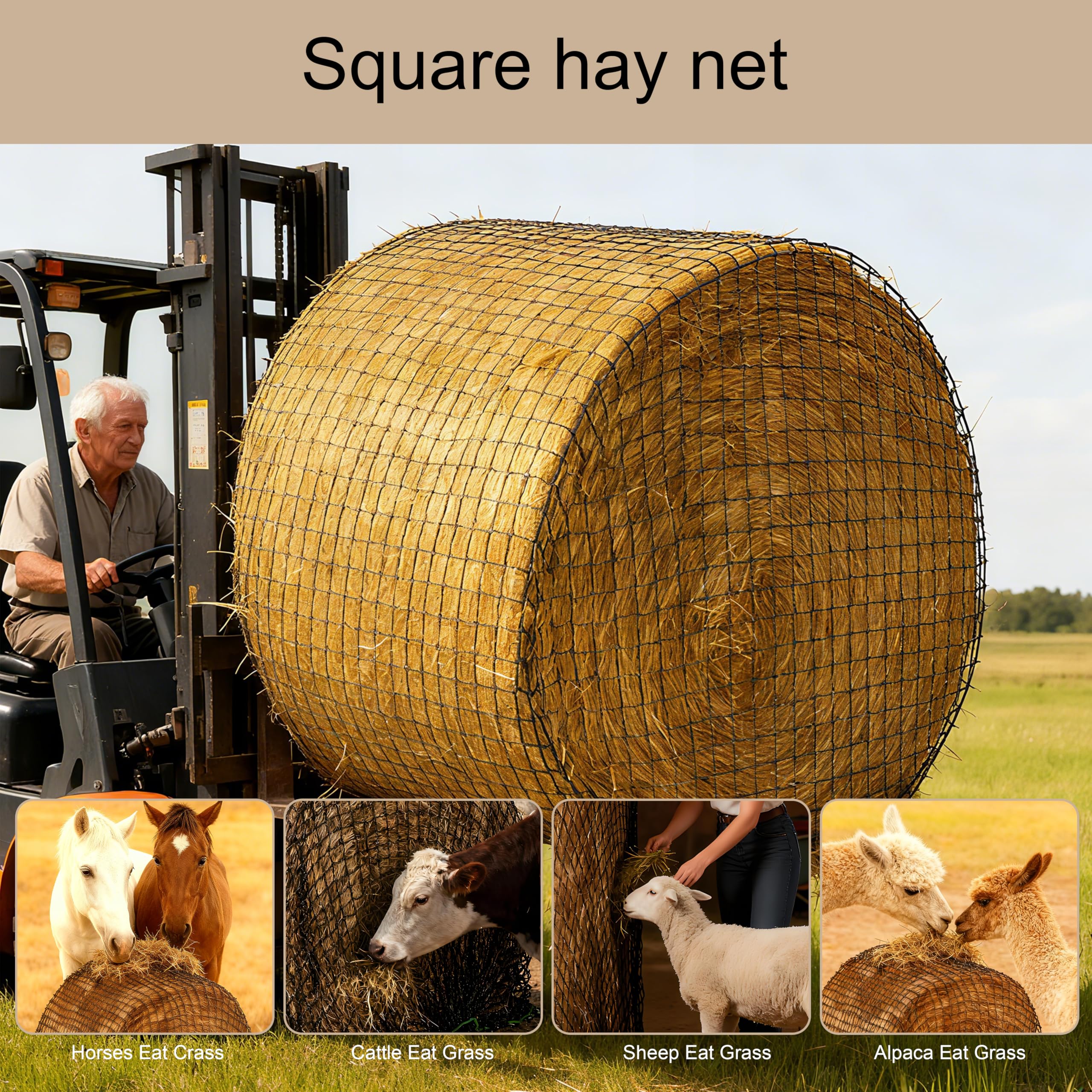 Accessoires inclus pour réparation et entretien du filet foin rond Martx.