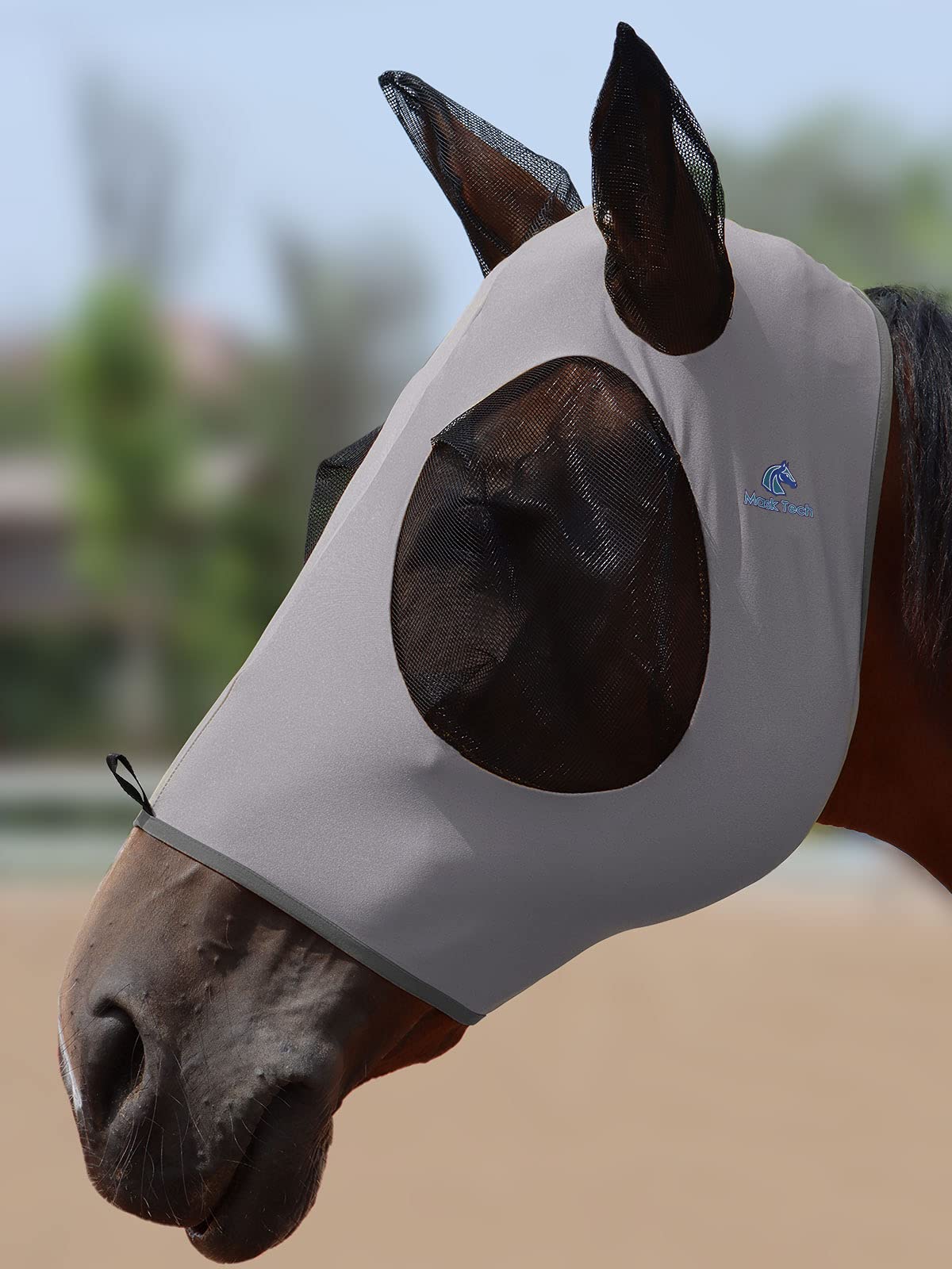 Mask-Tech masque cheval utilisation quotidienne idéal pour sorties et soins