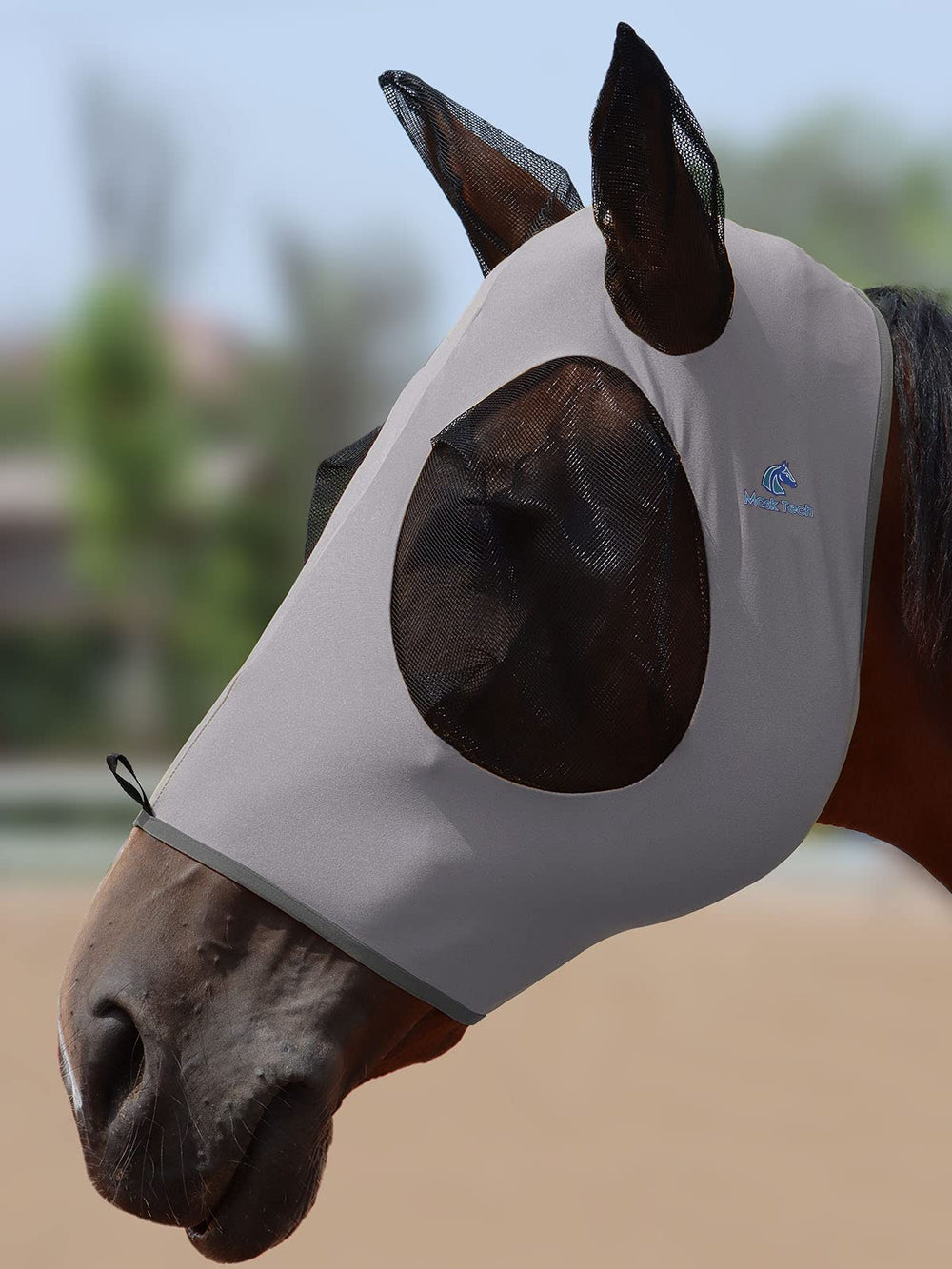 Mask-Tech masque cheval utilisation quotidienne idéal pour sorties et soins