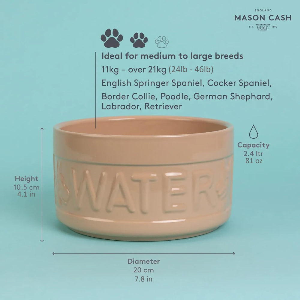 Céramique robuste Mason Cash Cane, idéal pour un usage quotidien.
