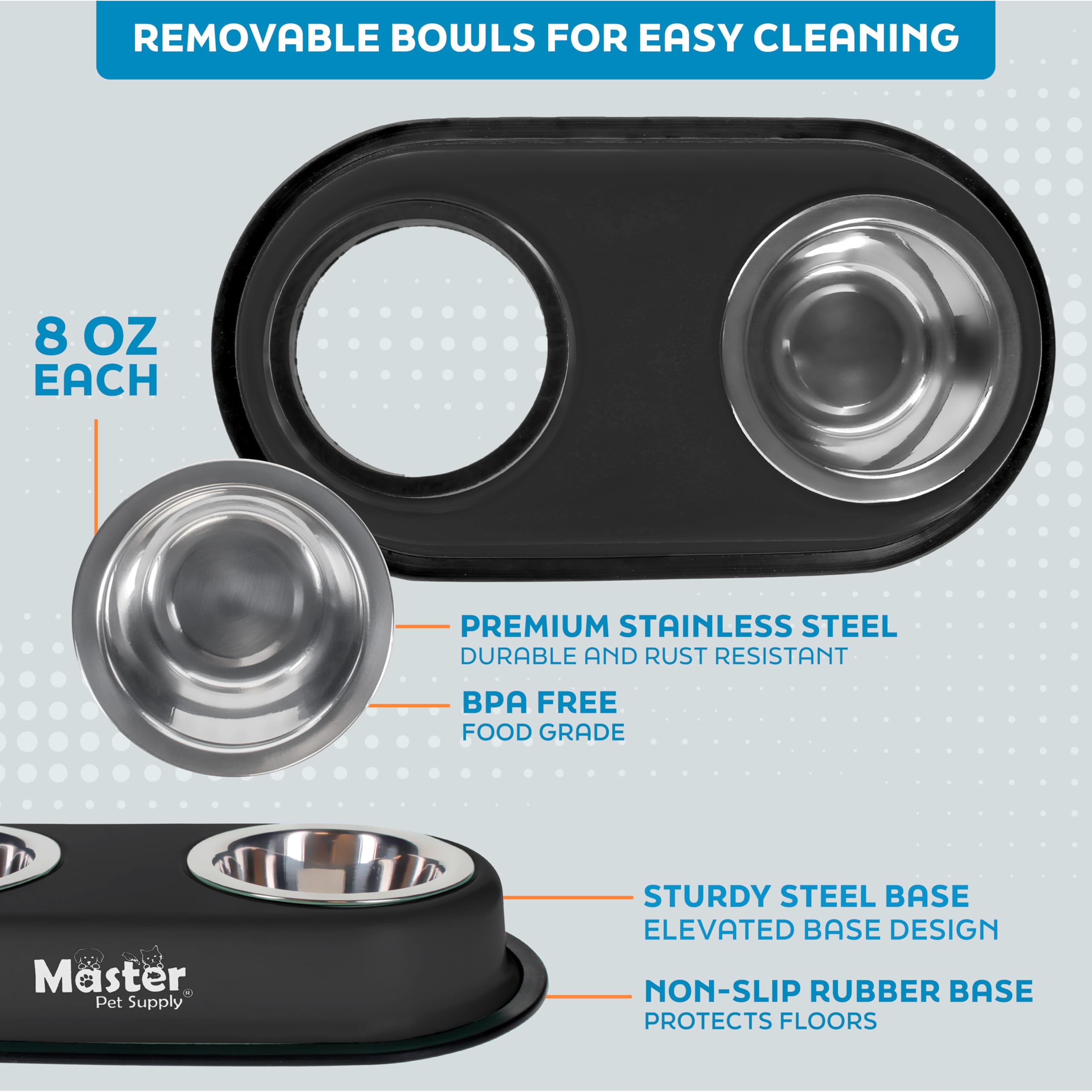 Bols-amovibles-acier-inox: nettoyage facile et durabilité pour repas quotidiens.