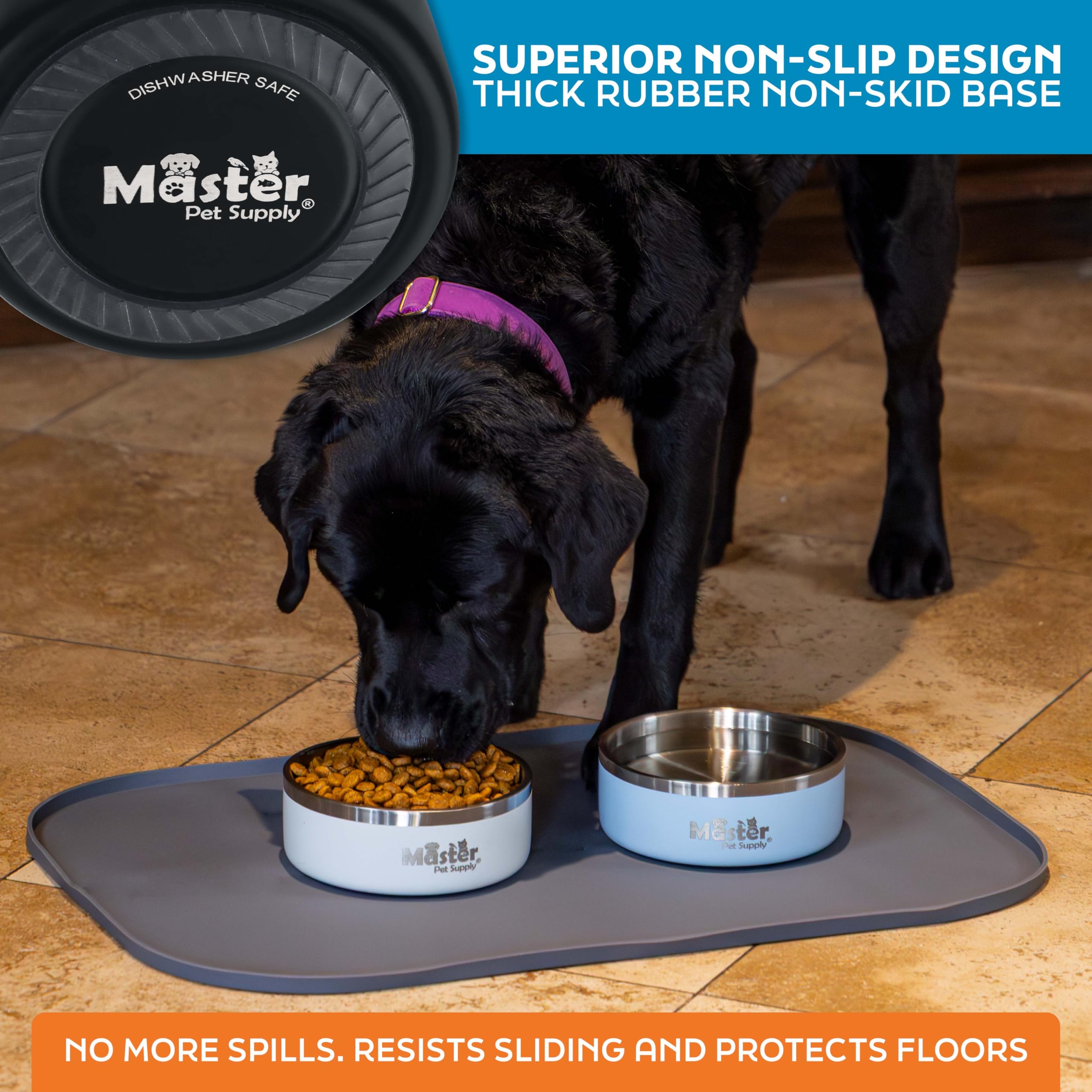 Master Pet Supply gamelle extérieure isolante, sans BPA et durable en plein air.
