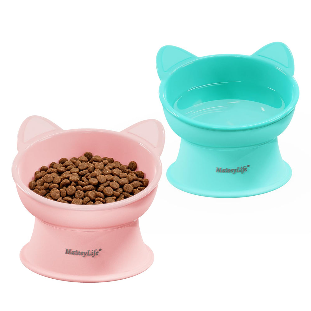 MateeyLife bol surélevé, design ergonomique pour une posture de repas confortable.
