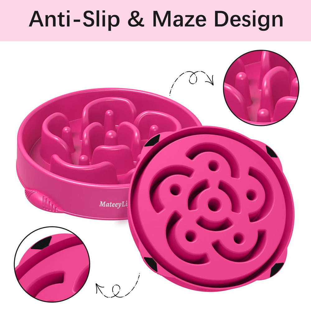 MateeyLife capacité quatre tasses, bol adapté aux grandes races et croquettes.