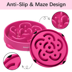MateeyLife capacité quatre tasses, bol adapté aux grandes races et croquettes.