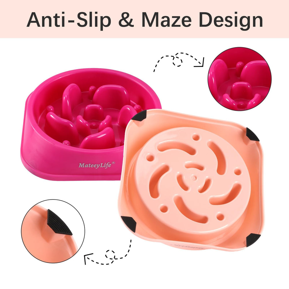 MateeyLife gamelle lente 2-tasses capacité, pratique pour petites portions.