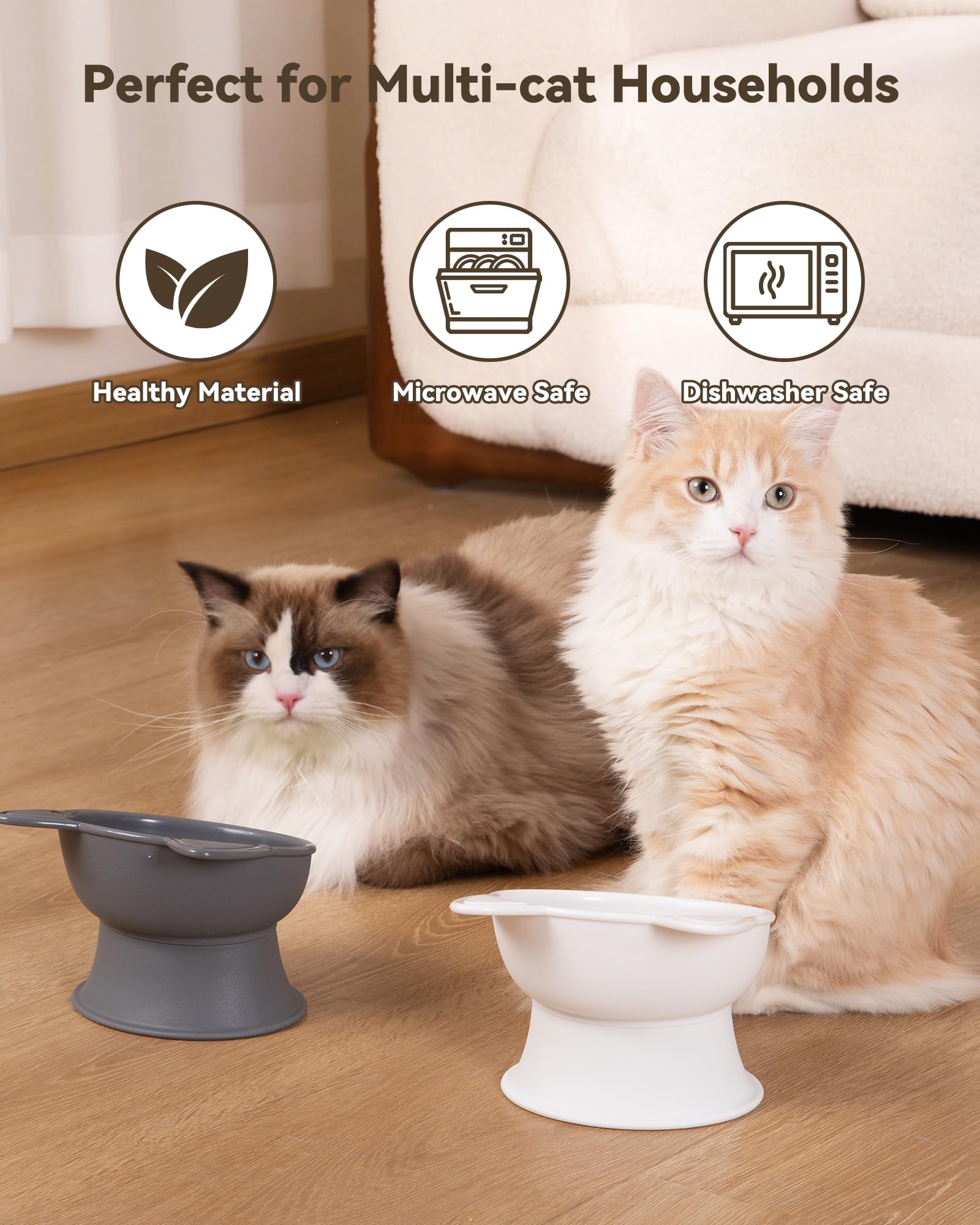 MateeyLife ensemble pour chats et petits chiens, maison harmonieuse.