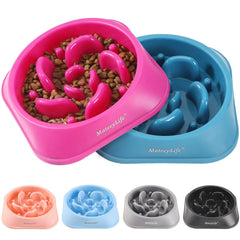 MateeyLife gamelles lentes puzzle pour chien, ralentit l'alimentation et stimule la mastication.