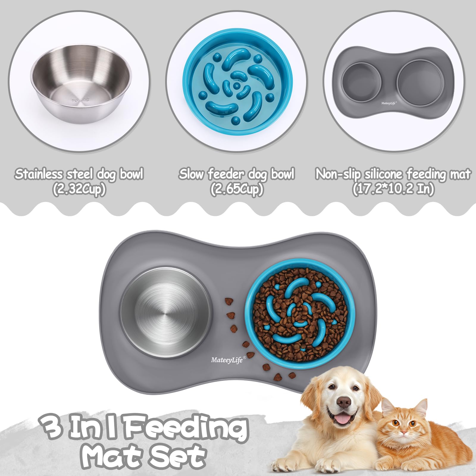 Idéal pour petits et moyens chiens et chats avec MateeyLife.