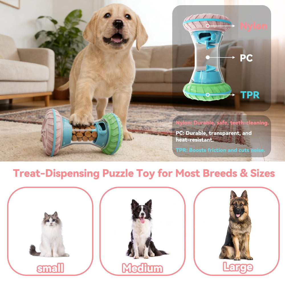 Distributeur de friandises MateeyLife, défi ludique pour chien