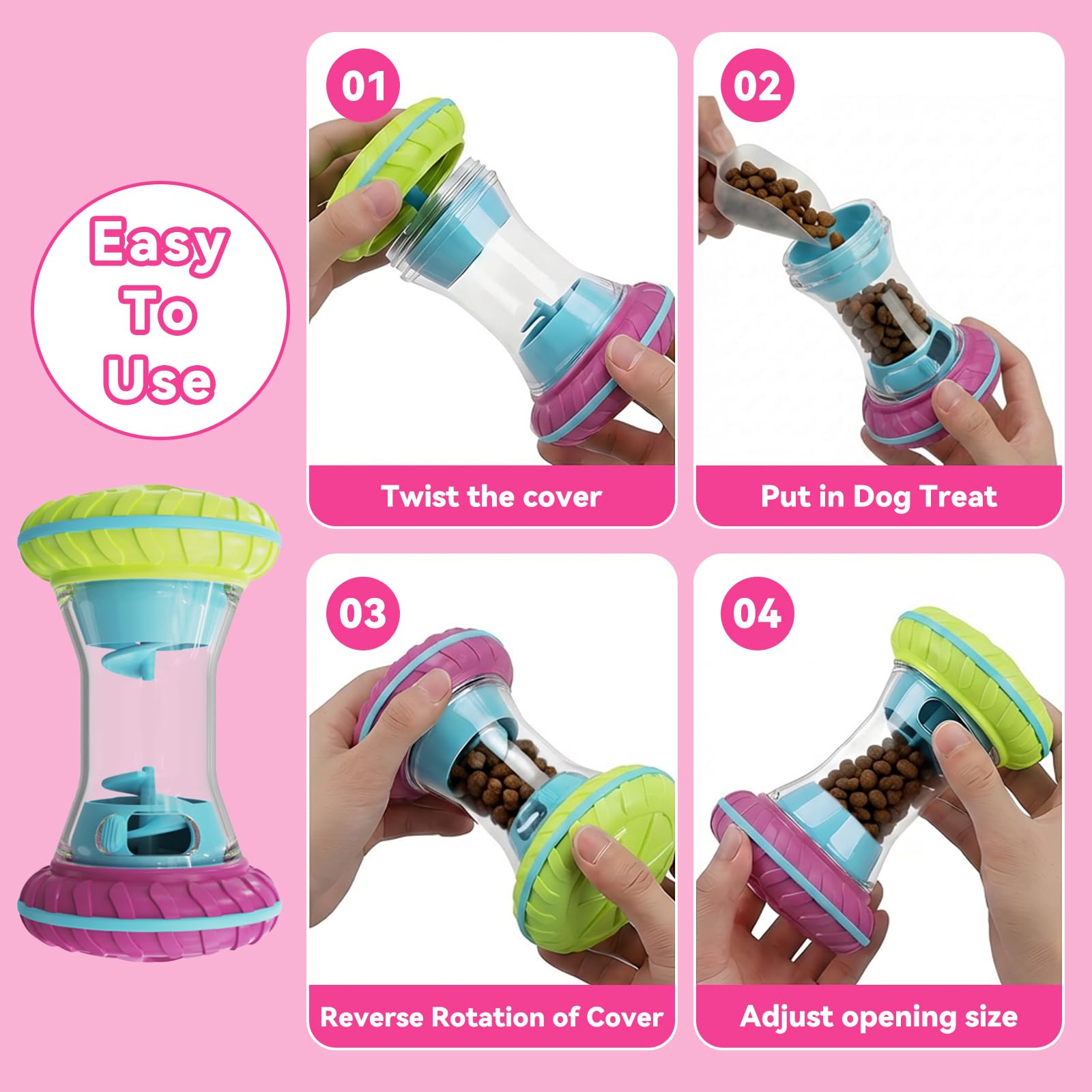MateeyLife jouet chien pour appartement activité sans nuisance sonore