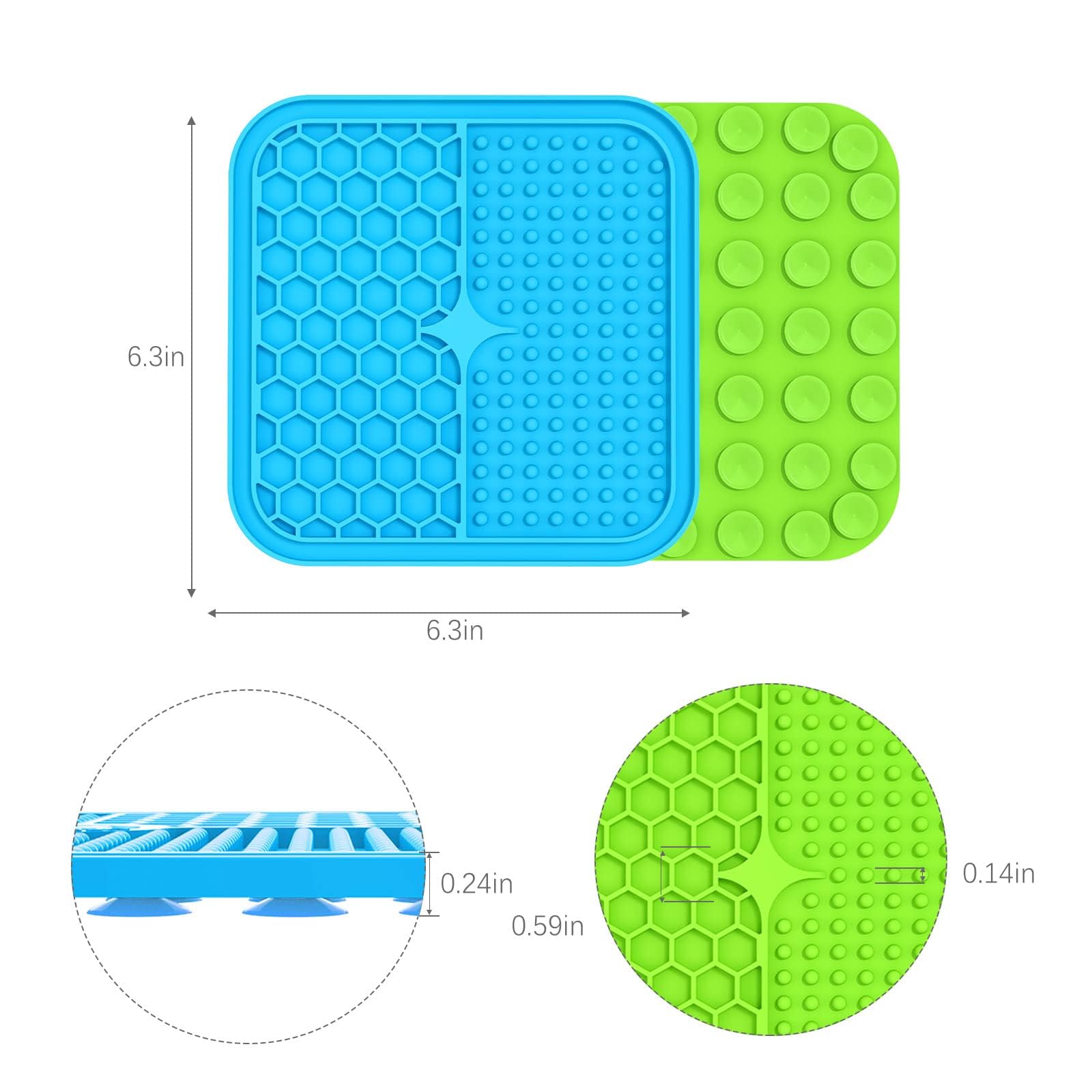 Enrichissement et stimulation lors des jeux avec le tapis lèche MateeyLife.