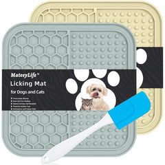 MateeyLife tapis de léchage pour chiens et chats, anti-stress utile lors du toilettage