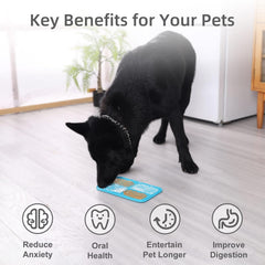Tapis de léchage MateeyLife grand chat avec ventouses et distraction.