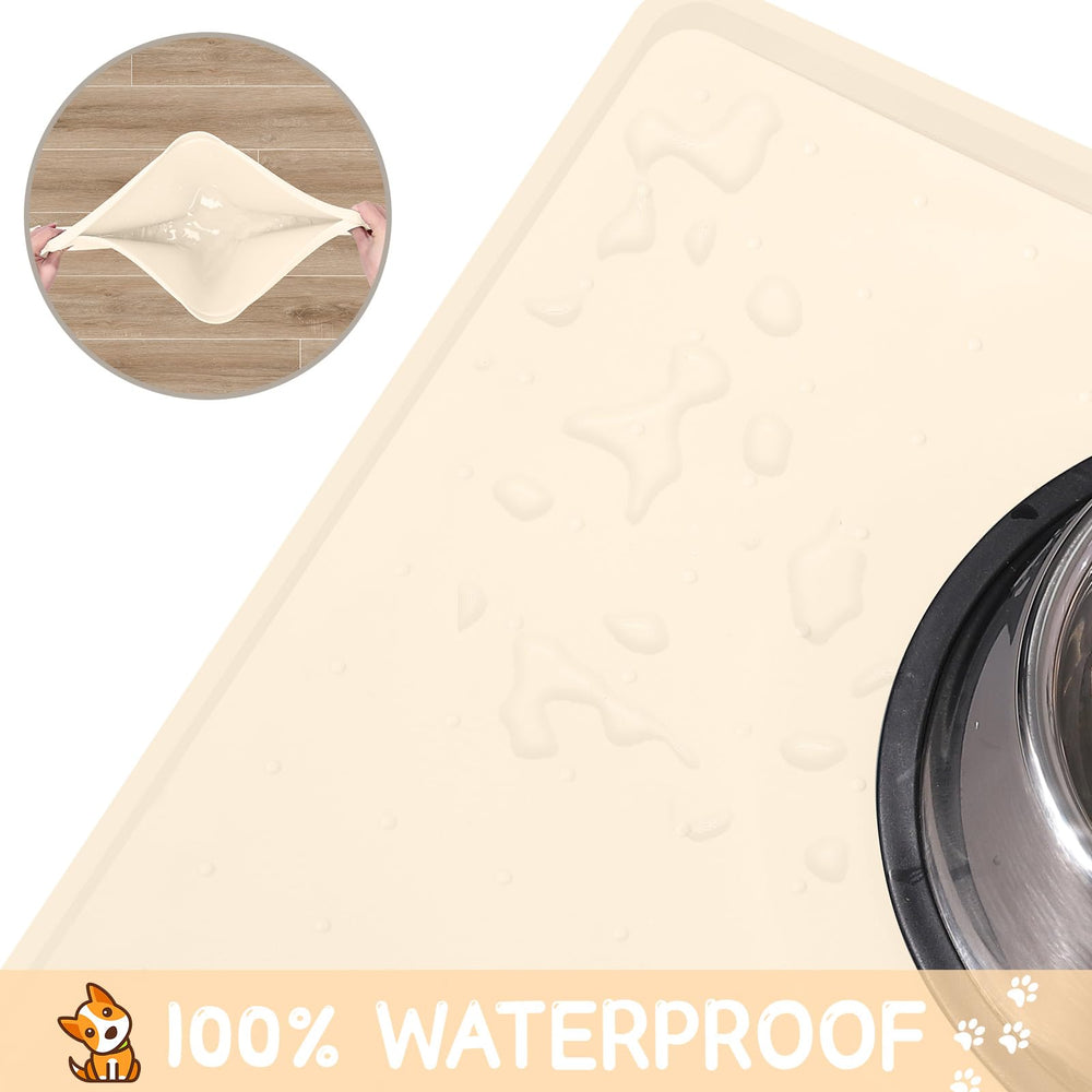 Tapis MateeyLife facile à nettoyer compatible lave-vaisselle.