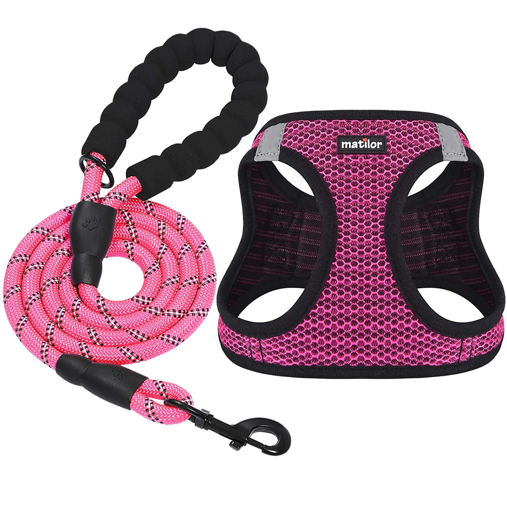 Harnais Matilor pour chien vue avant, mesh respirant et léger pour le confort quotidien.