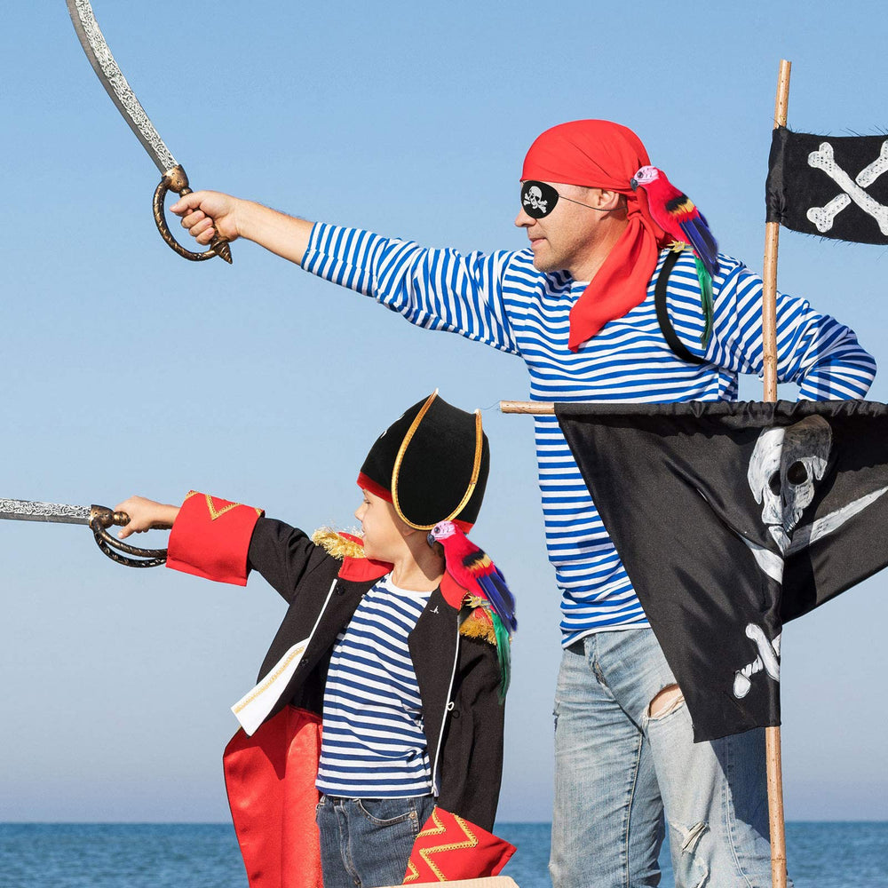 Matiniy perroquet pirate attache réglable – ajustement facile.