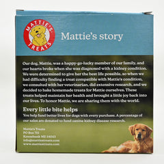 Ingrédients naturels Mattie\'s Treats: citrouille et cannelle pour un goût agréable.