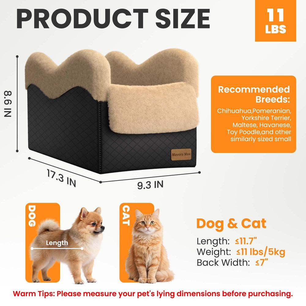 Mavora Max matelas peluche: douceur qui apaise votre chien lors des déplacements.
